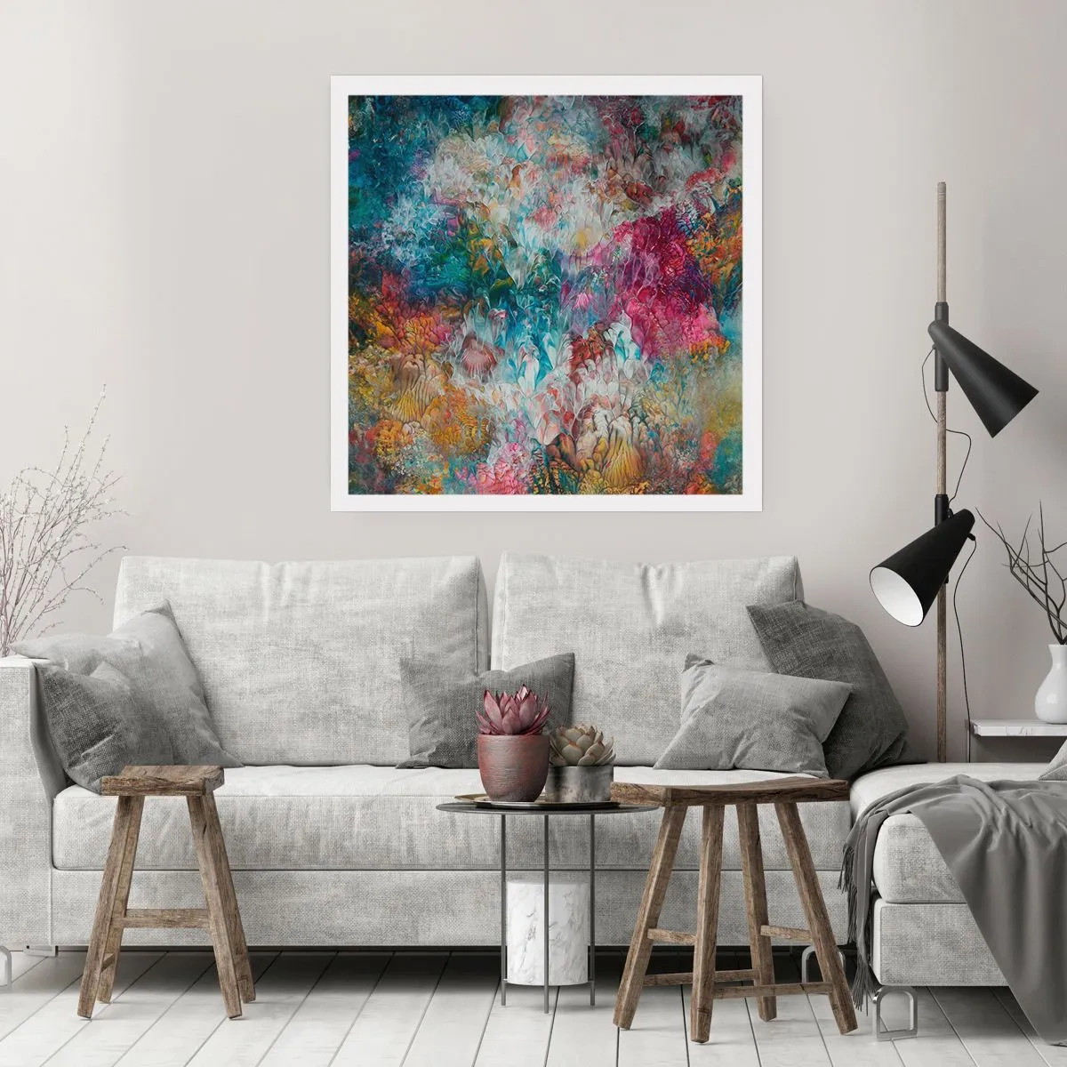 Pôster - Em plena floração - 60x60 cm