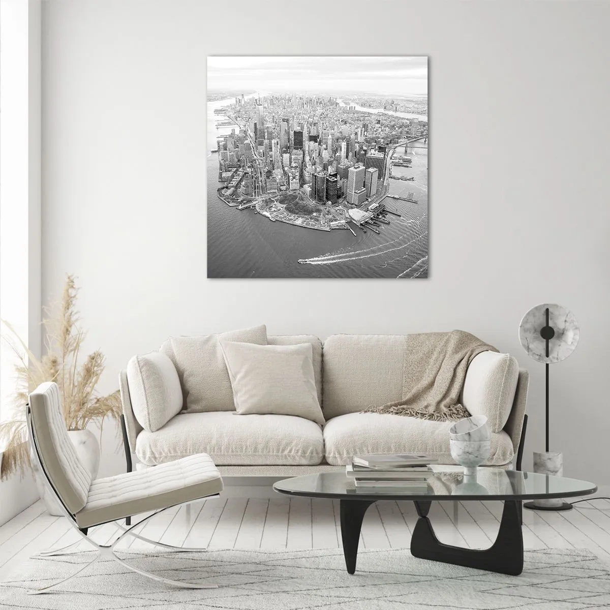 Quadro em vidro - Como não amar? - 40x40 cm
