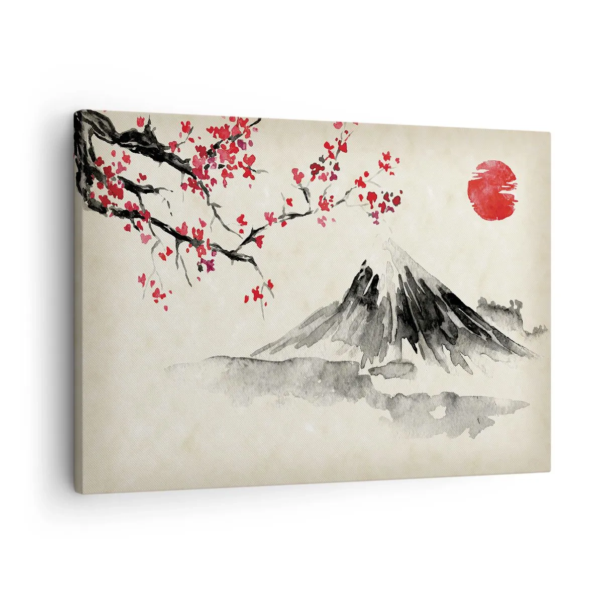 Quadro em tela - Ame o Japão - 70x50 cm