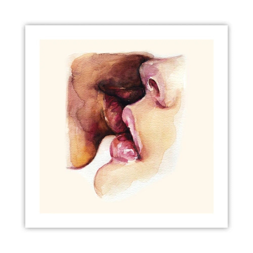 Pôster - Como a noite e o dia, a terra e o céu - 50x50 cm