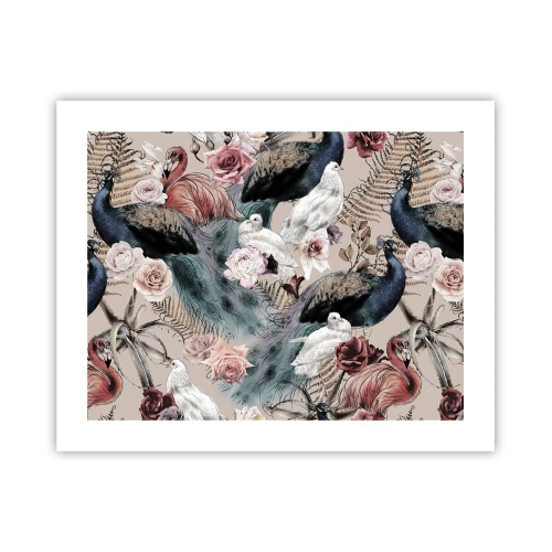 Pôster - No jardim do palácio - 50x40 cm