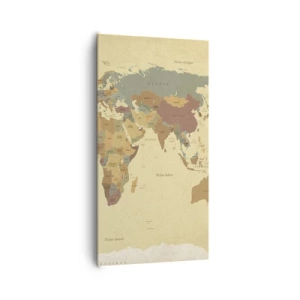 Quadro em tela - Para ti - o mundo todo - 65x120 cm