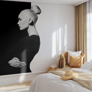 Papel de Parede Premium Sand - Simplesmente mulher - Moda, Mulher, Elegante - 150x105 cm