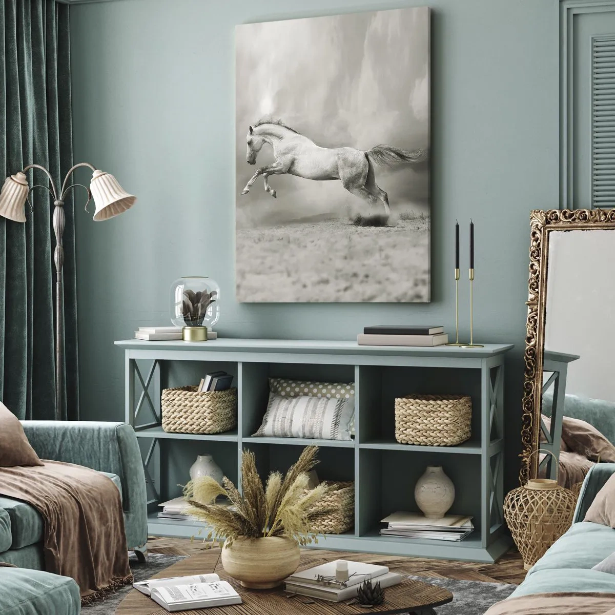 Quadro em tela - Entre o acordar e sonhar - 80x120 cm
