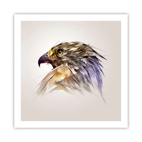 Pôster - Retrato de um guerreiro - 60x60 cm