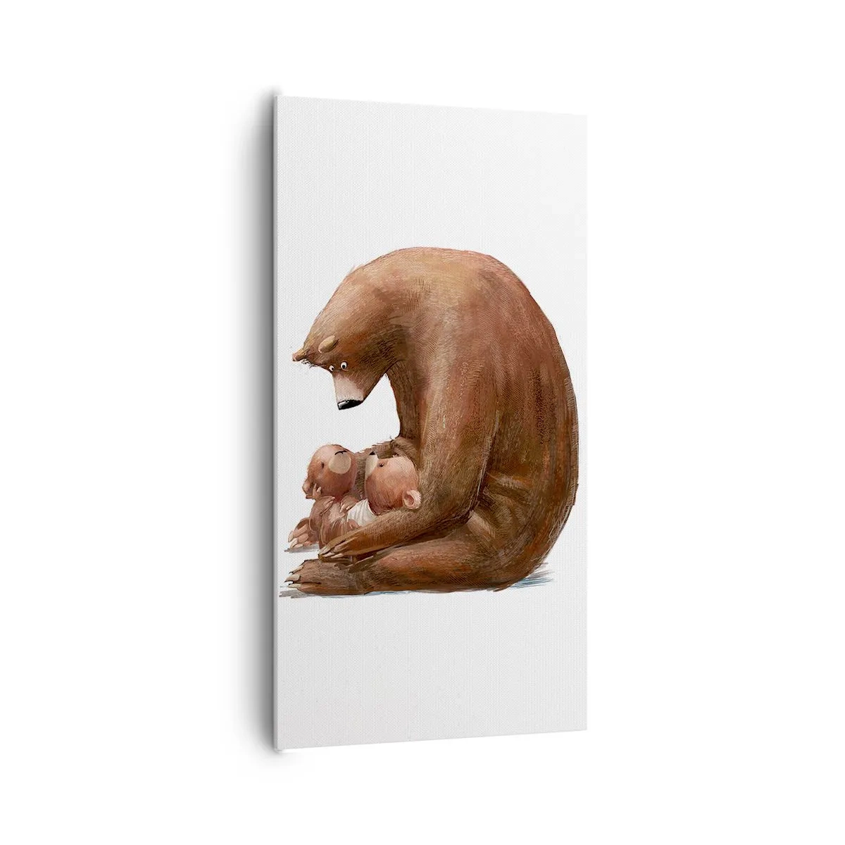 Quadro em tela - Doces sonhos, crianças - 65x120 cm