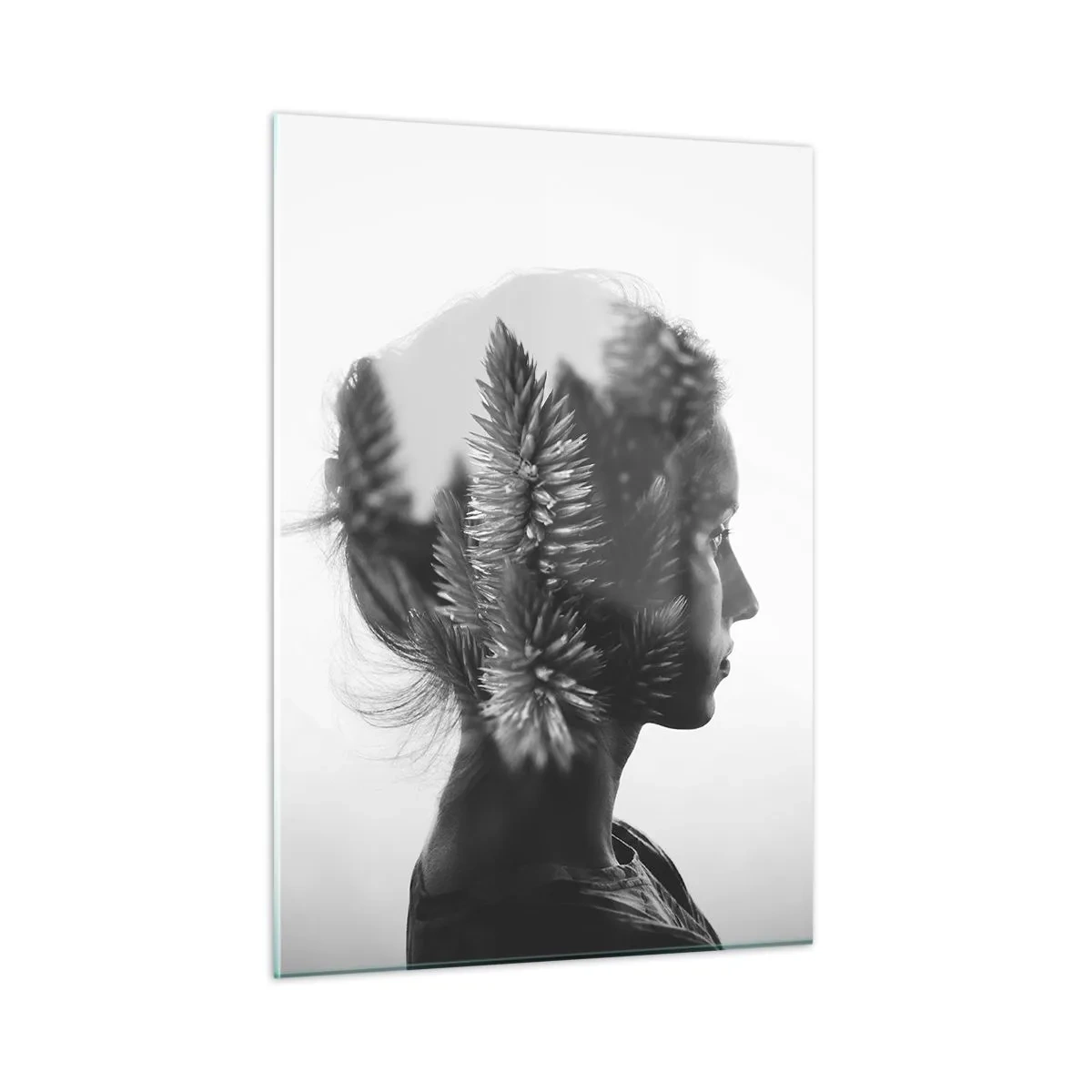 Quadro em vidro - A senhora do pinhal - 50x70 cm