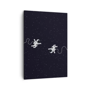 Quadro em tela - Emaranhado Cósmico - 50x70 cm
