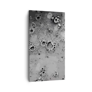 Quadro em tela - Como uma paisagem lunar - 45x80 cm