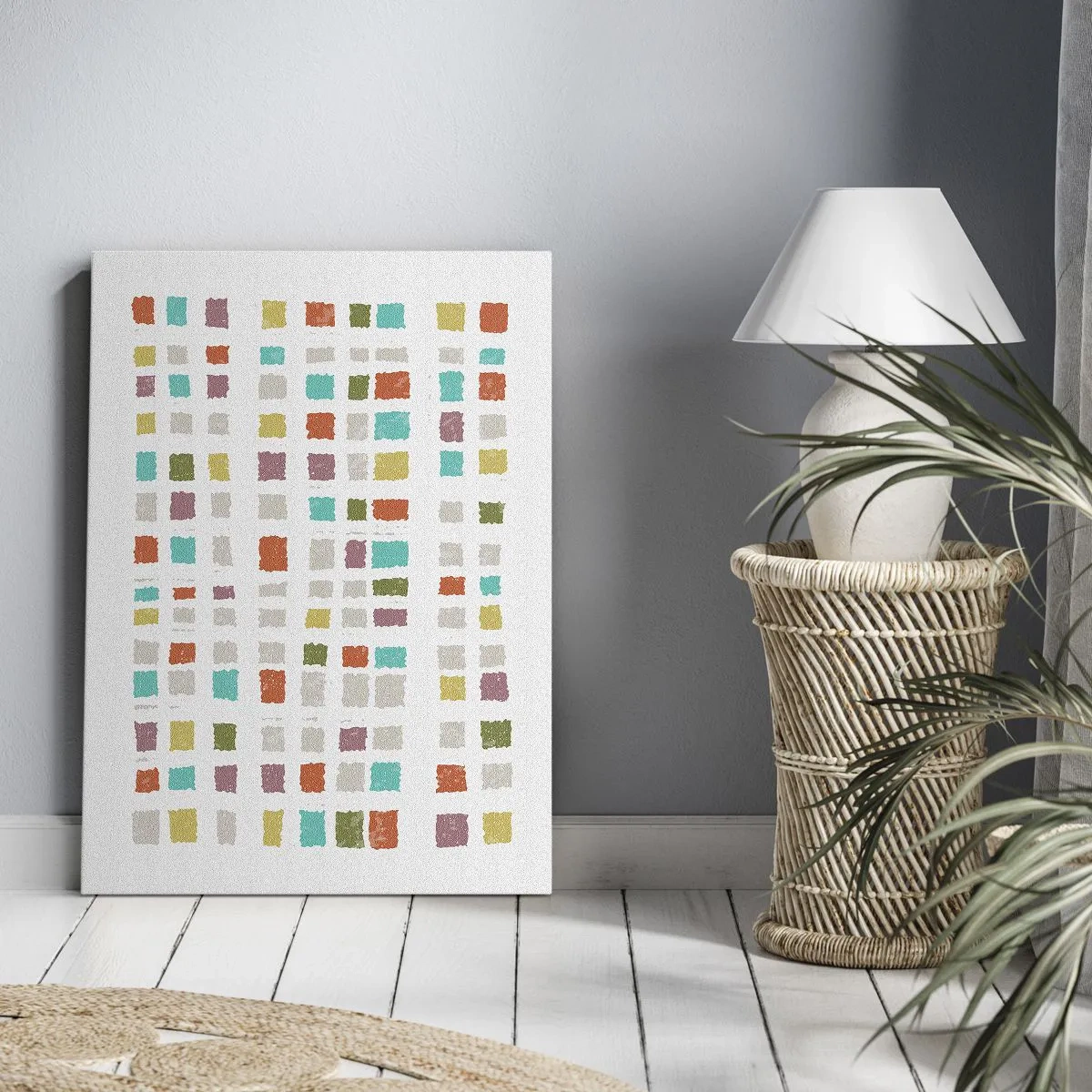 Quadro em tela - Jogo desconhecido - 80x120 cm