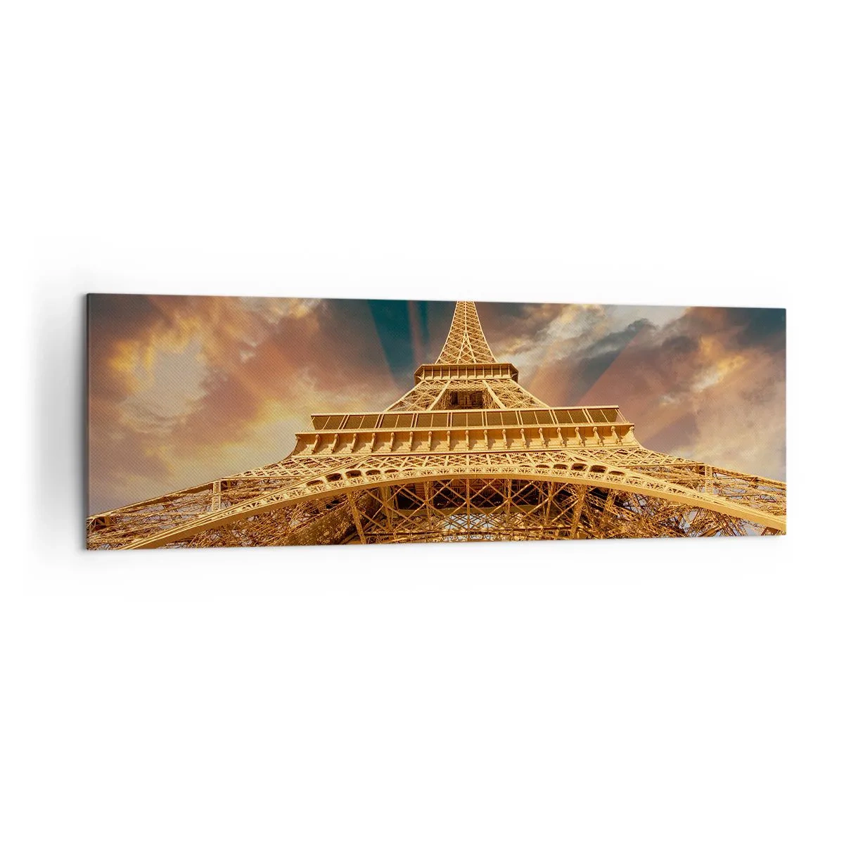 Quadro em tela - Como a humanidade chegou ao céu - 160x50 cm