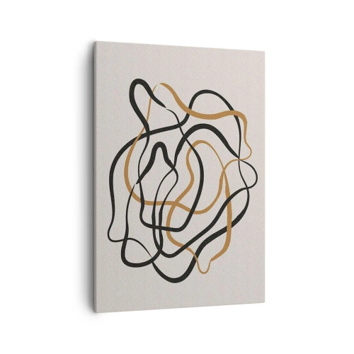 Quadro em tela - Tudo deu errado - 50x70 cm