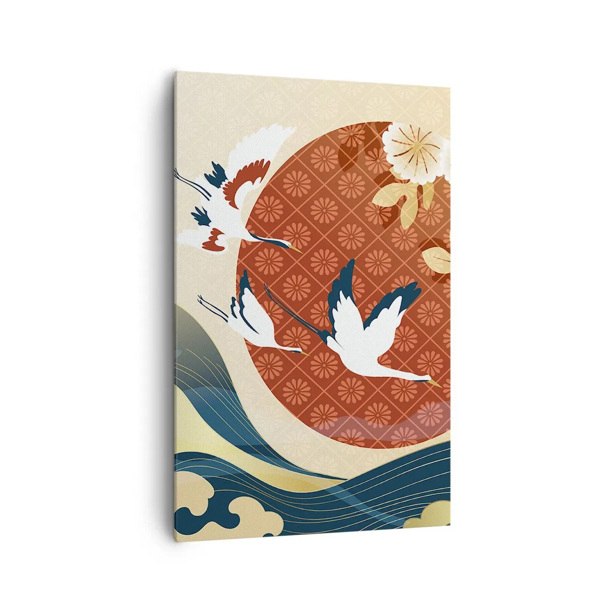 Quadro em tela - Conto de fadas japonês - 80x120 cm