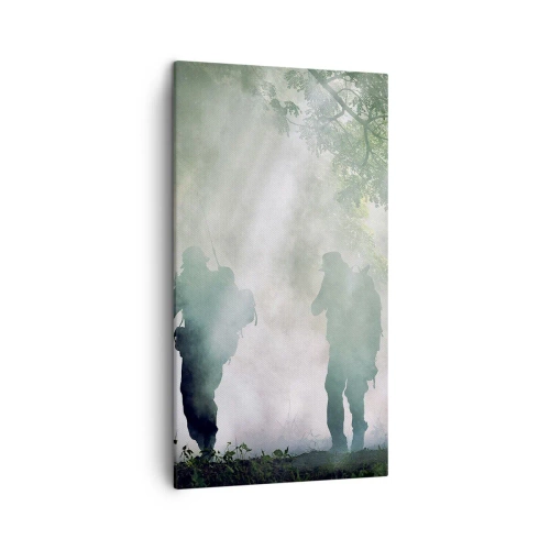 Quadro em tela - Um por todos... - 45x80 cm