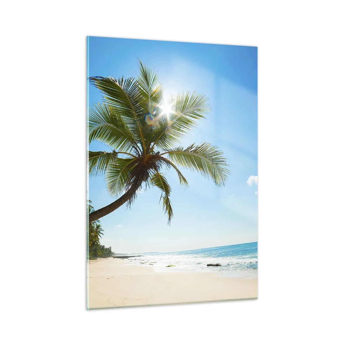 Quadro em vidro - Não mostre a ninguém - 50x70 cm