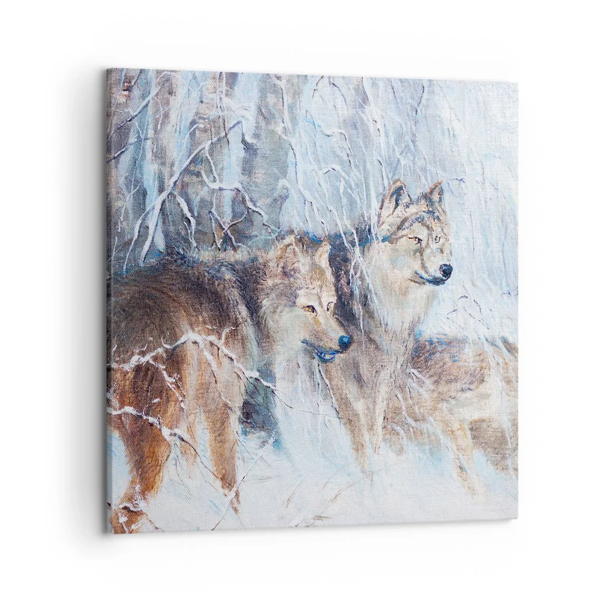 Quadro em tela - Atenção! Está a vir... - 50x50 cm