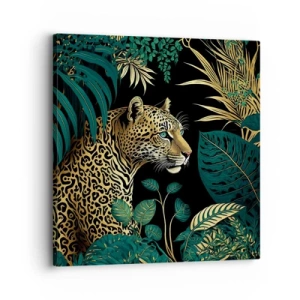 Quadro em tela - Um anfitrião na selva - 30x30 cm