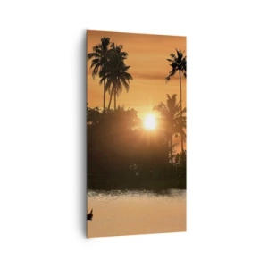 Quadro em tela - Hora do descanso - 65x120 cm