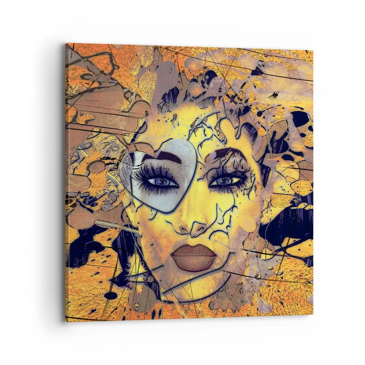 Quadro em tela - Beleza ensolarada - 70x70 cm