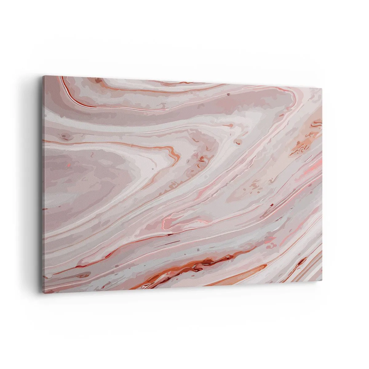 Quadro em tela - Rosa líquido - 100x70 cm