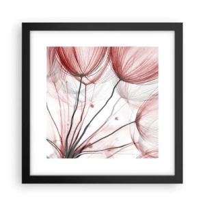 Pôster com moldura preta - Antes da partida - 30x30 cm