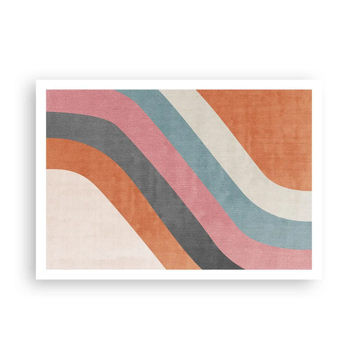 Pôster - Composição diagonal – movimento - 100x70 cm