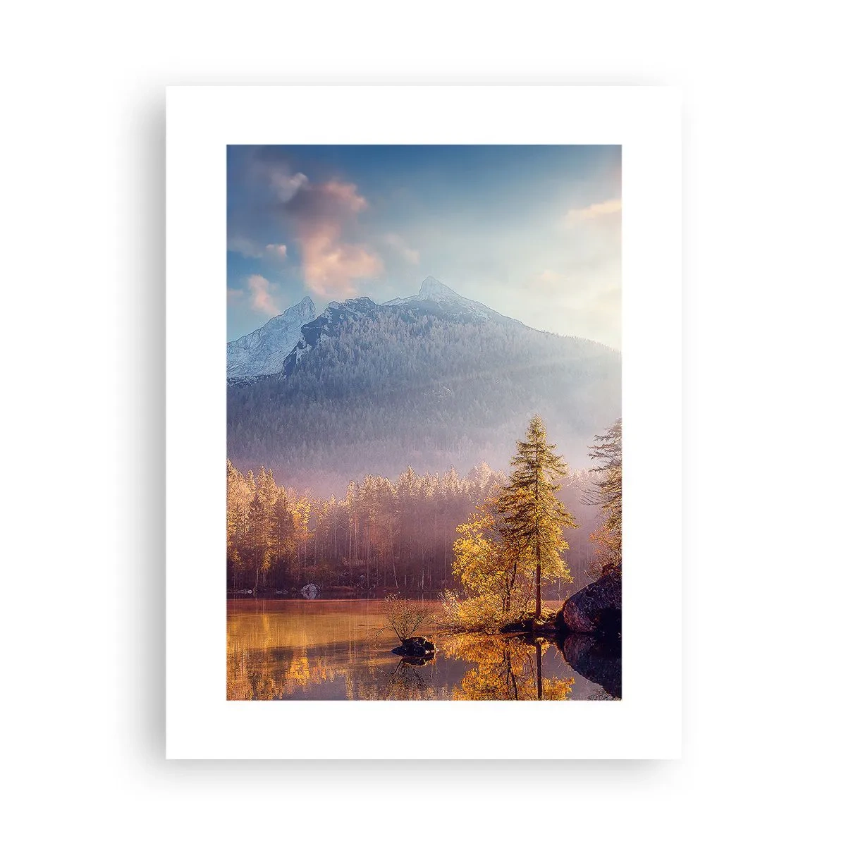 Pôster - Nas montanhas e vales - 30x40 cm