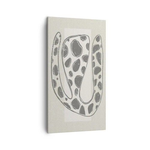 Quadro em tela - Uma criatura estranha - 45x80 cm