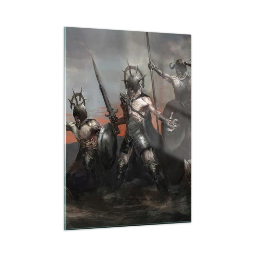 Quadro em vidro - Com ou em um escudo - 50x70 cm