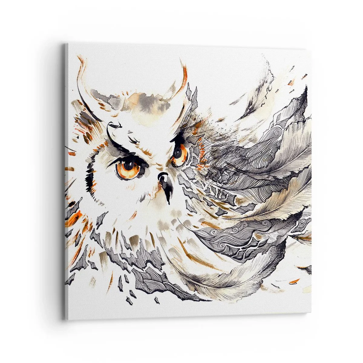 Quadro em tela - Ela veio do mundo da magia - 70x70 cm