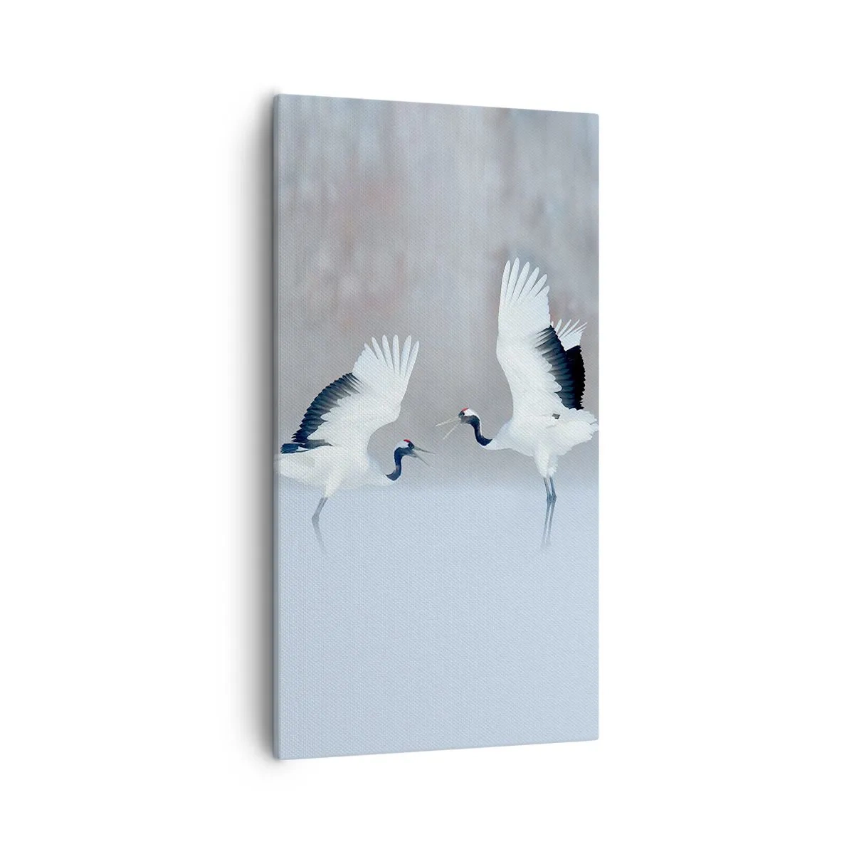 Quadro em tela - Dança no nevoeiro - 55x100 cm