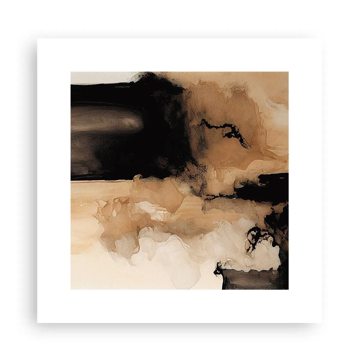 Pôster - Abstração intrigante - 30x30 cm