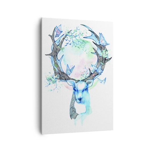 Quadro em tela - A força e a delicadeza da natureza - 70x100 cm