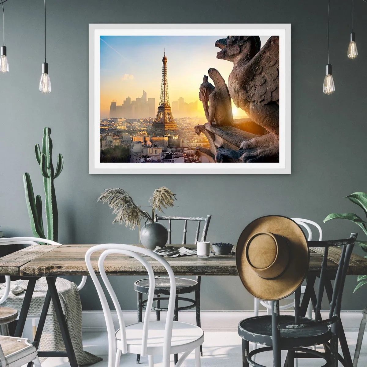 Pôster em moldura branca - Muita coisa mudou... - 40x30 cm