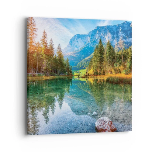 Quadro em tela - A suavidade do outono - 40x40 cm