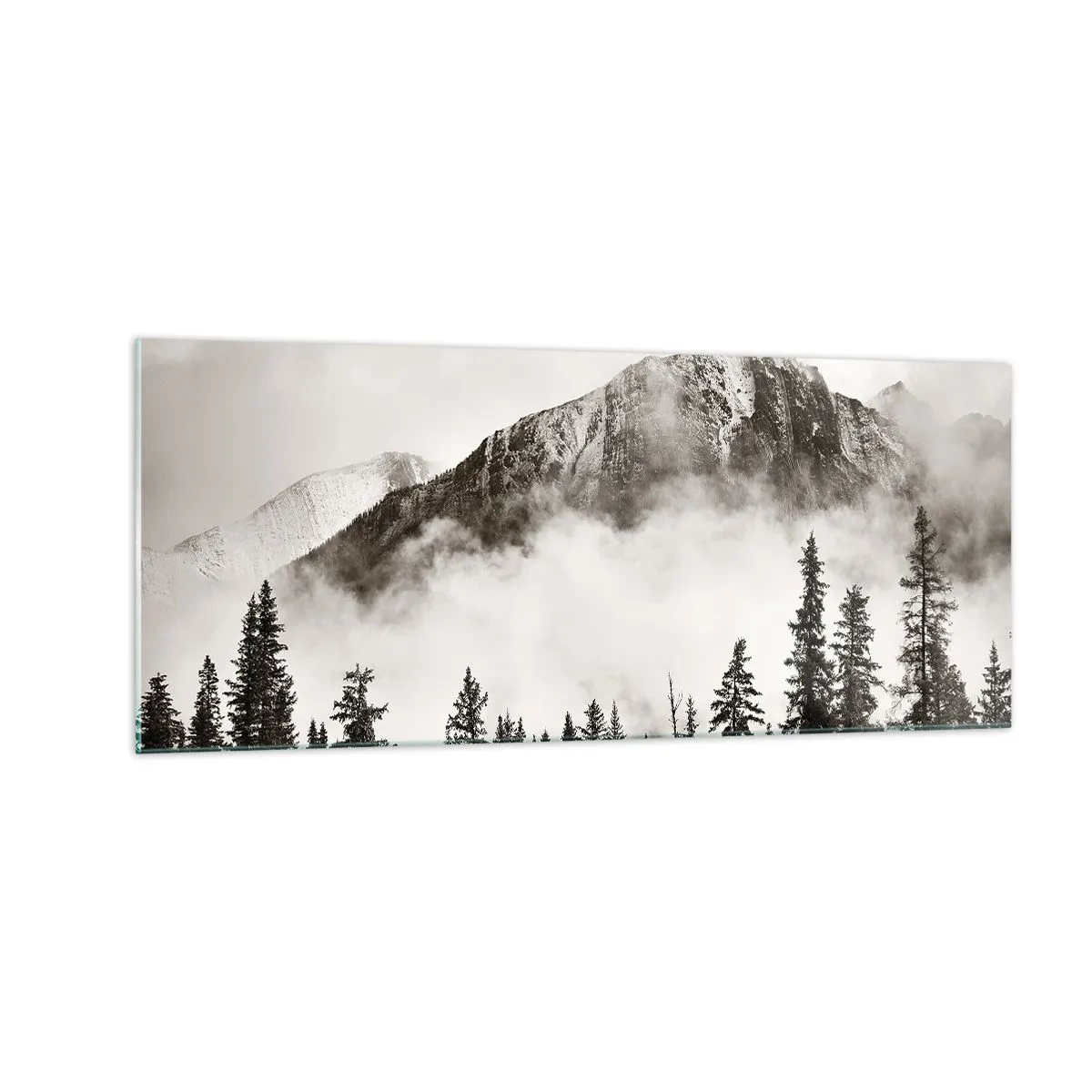 Quadro em vidro - O soberano de granito - 100x40 cm