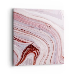 Quadro em tela - Em frente, depois à direita para baixo - 40x40 cm