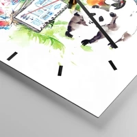 Mostrador com traços