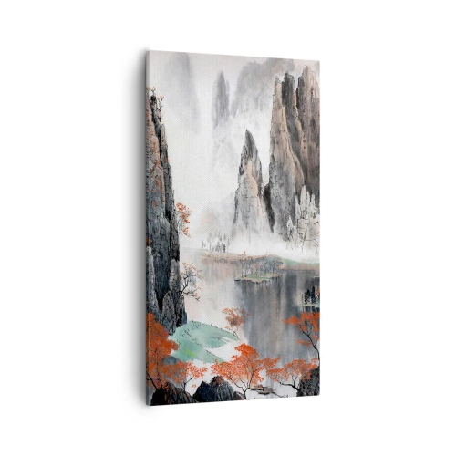 Quadro em tela - Poderosos guardiões  - 55x100 cm