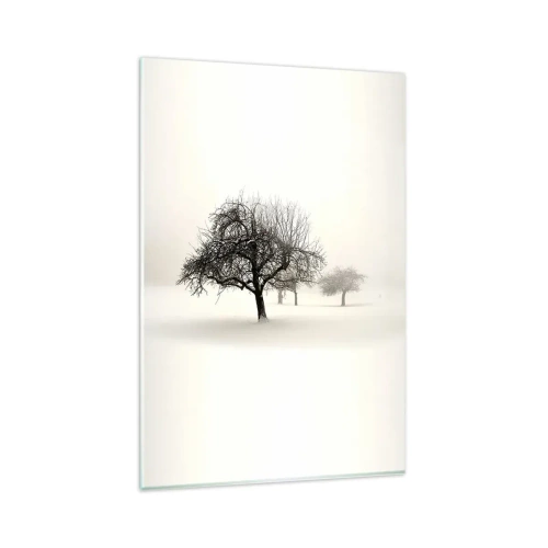 Quadro em vidro - Sono de inverno - 80x120 cm