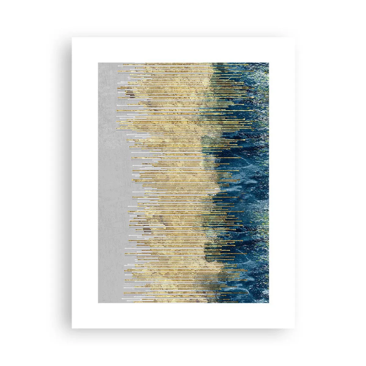 Pôster - Borda dourada - 30x40 cm