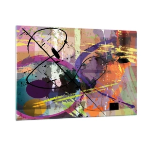 Quadro em vidro - Pode ir direto ou ao redor - 120x80 cm