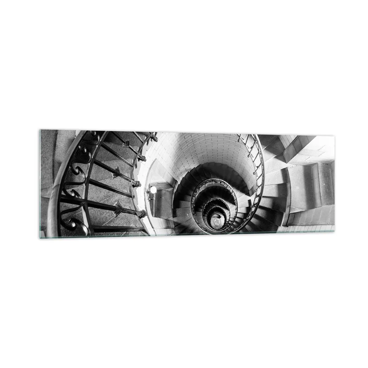 Quadro em vidro - Cada vez mais alto - 160x50 cm