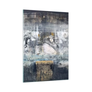 Quadro em vidro - Pelo gelo ou pelo torrão de terra - 50x70 cm