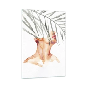 Quadro em vidro - Sentir o pulso dos trópicos - 50x70 cm