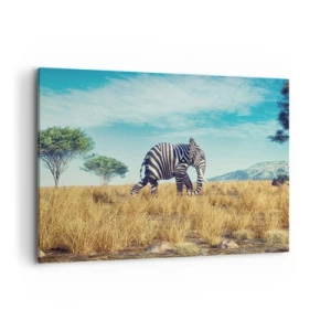 Quadro em tela - Cinza não está mais na moda - 120x80 cm