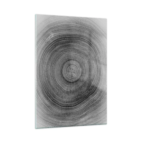 Quadro em vidro - Sinal dos tempos - 50x70 cm