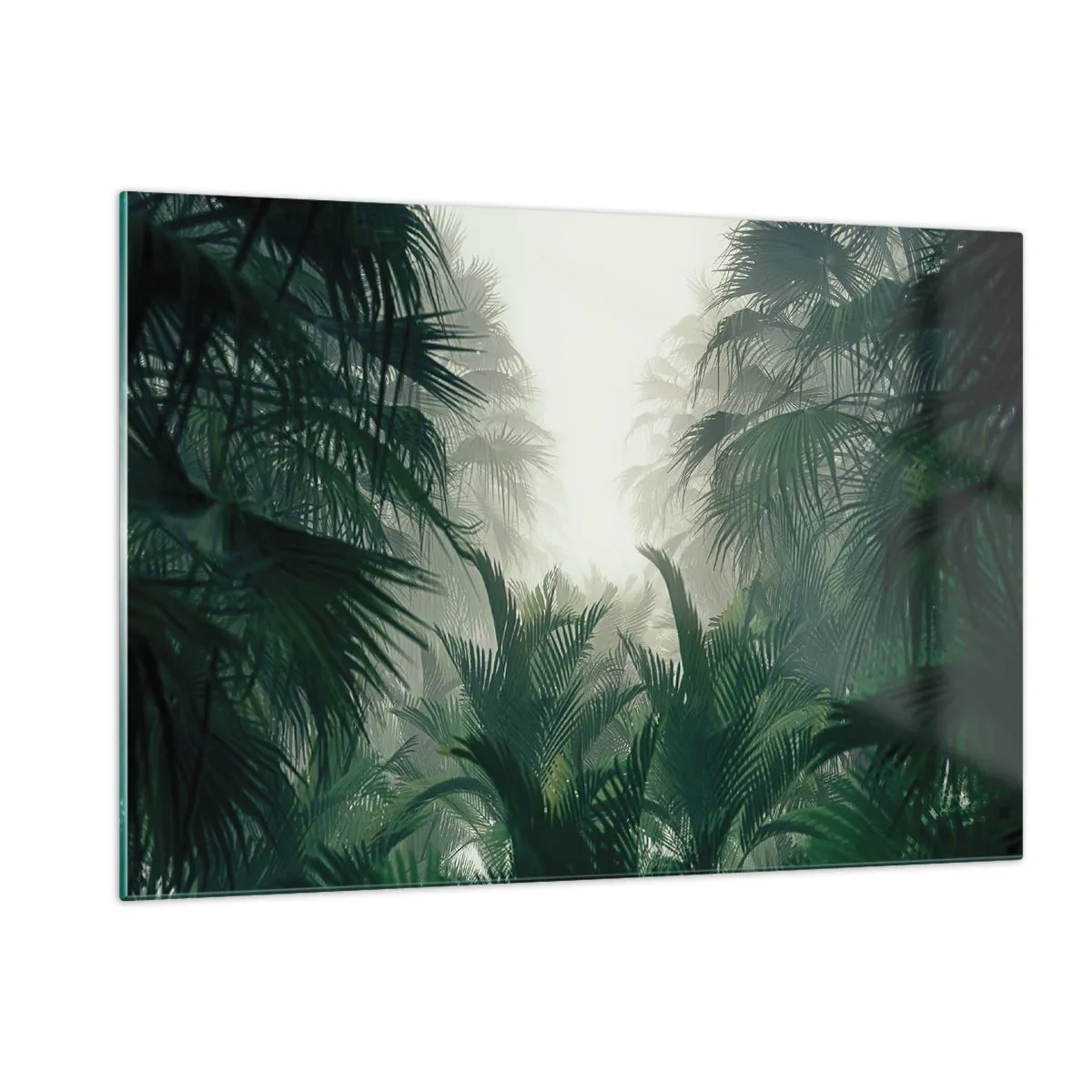 Quadro em vidro - Mistério tropical - 120x80 cm