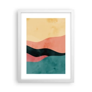 Pôster em moldura branca - Incompatibilidade compatível - 30x40 cm