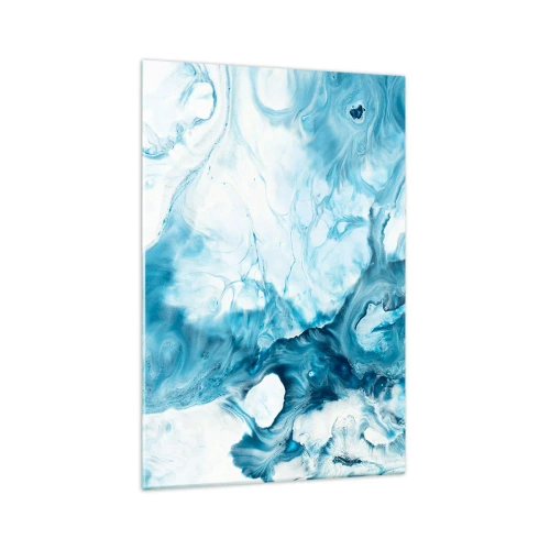 Quadro em vidro - Concerto Azul - 70x100 cm